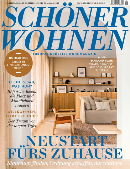 Schöner Wohnen 01/23 Cover