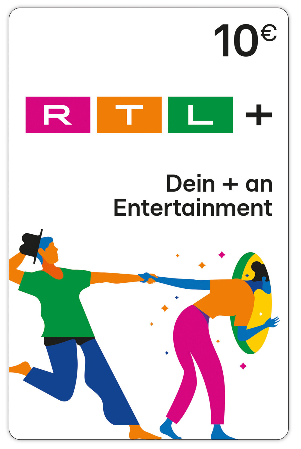 RTL+ Gutschein 10,– €