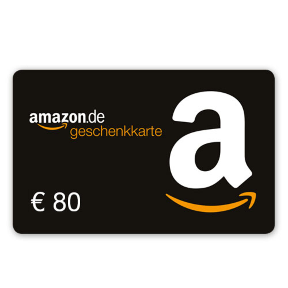 80,– € Amazon.de-Gutschein 
