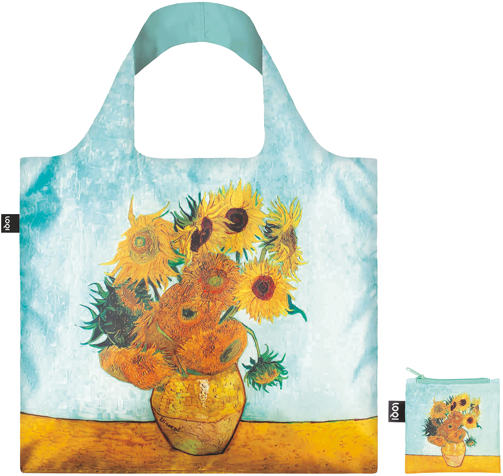 LOQI Bag Van Gogh „Vase with Sunflowers“