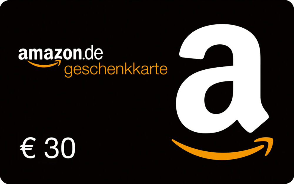 30,– € Amazon.de-Gutschein